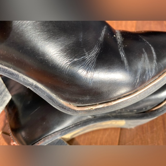 Ted Baker London BLACK LEATHER Women's Vaully Bootie, US 6 - Picture 8 of 14